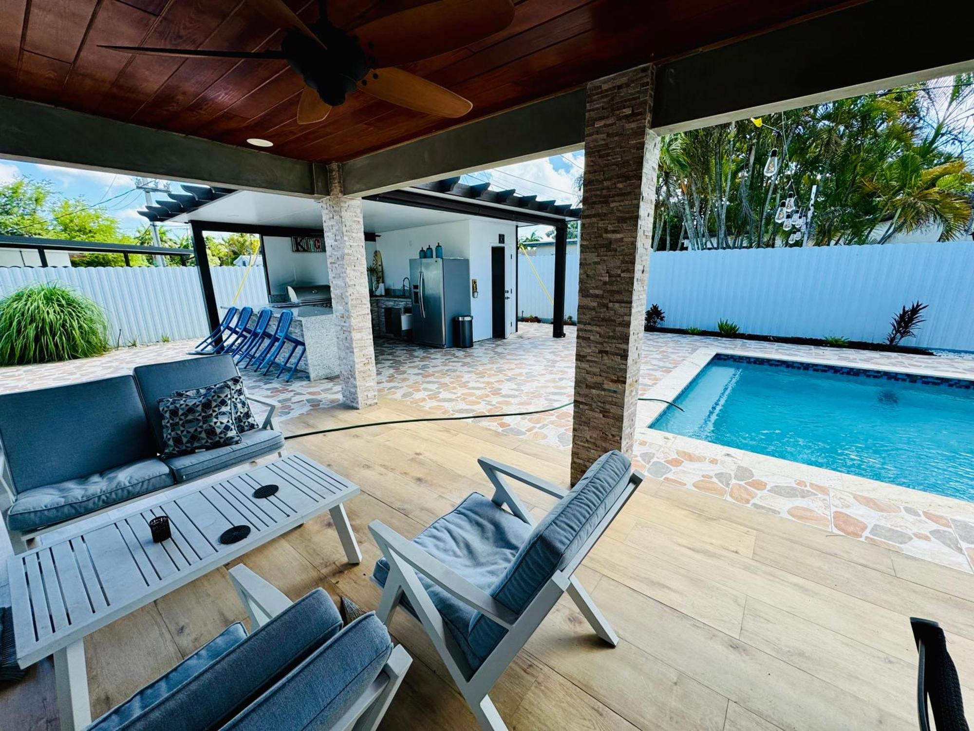 Heated Pool Hot Tub Miami Villa Екстериор снимка